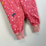 Load image into Gallery viewer, Hanna Andersson Pink Stars and Moon Pajamas 50 cm (0-6 Months)
