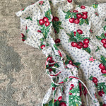 Load image into Gallery viewer, Vintage Clancy San Francisco Francesca Sweet Cherries Dress 12 USA
