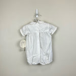 Load image into Gallery viewer, Sarah Louise England Hand Smocked White Bubble Newborn NWT
