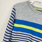 Load image into Gallery viewer, Mini Boden Mixed Stripe Long Sleeve Tee Shirt 8-9
