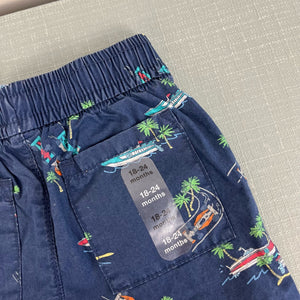 Baby Gap Tropical Print Shorts 18-24 Months NWT