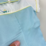 Load image into Gallery viewer, Vintage Blue Teddy Bear Romper 3-6 Months
