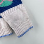 Load image into Gallery viewer, Mini Boden All Over Fair Isle Sweater Easter Farm Animals 7-8
