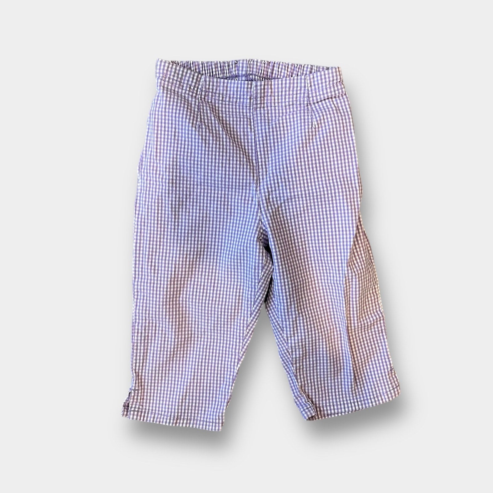 Vintage OshKosh B'gosh Purple Gingham Pants 3T