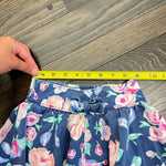 Load image into Gallery viewer, Vintage OshKosh B'gosh Navy Floral Skirt 5T USA
