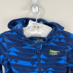 Load image into Gallery viewer, L.L. Bean Printed Fleece Bunting Blue Mountains 3-6 Months
