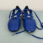 Load image into Gallery viewer, Adidas Kids' Goletto FG Soccer Cleats Blue White 1

