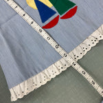 Load image into Gallery viewer, Vintage Samara Applique Sailboat Dress Set 18 Months
