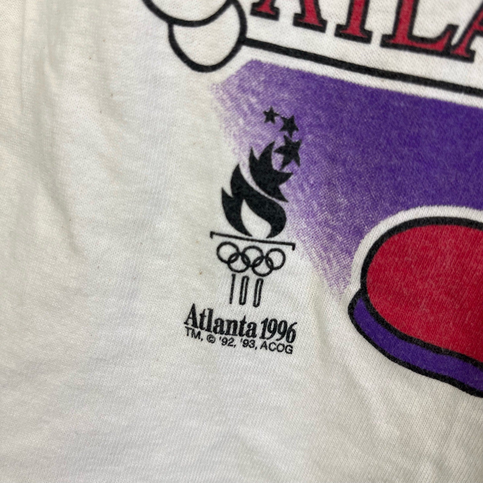 Vintage 1996 Atlanta Olympics Izzy Dress 5/6 USA