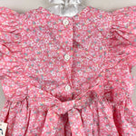 Load image into Gallery viewer, Vintage Samara Pink Floral Ruffle Dress 2T NWT

