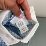 Load image into Gallery viewer, Vintage Jayne Copeland Blue Gingham Applique Bunny Romper Set 3T USA NWT
