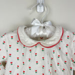 Load image into Gallery viewer, Mini Boden Heart Flowers Blouse 12-18 Months
