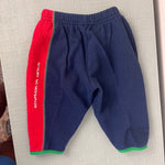 Load image into Gallery viewer, Vintage Feetje Ski Bear Sweatsuit Outfit Red Navy 86 cm 24 Months
