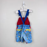 Load image into Gallery viewer, Vintage OshKosh B'gosh Beach Beach Shortalls 4T USA
