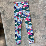 Load image into Gallery viewer, Mini Boden Fun Printed Leggings Rainbow Unicorns 11-12
