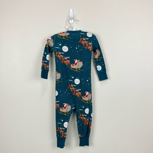 Hanna Andersson Santa Clause Sleigh Ride Pajamas 75 cm 12-18 Months