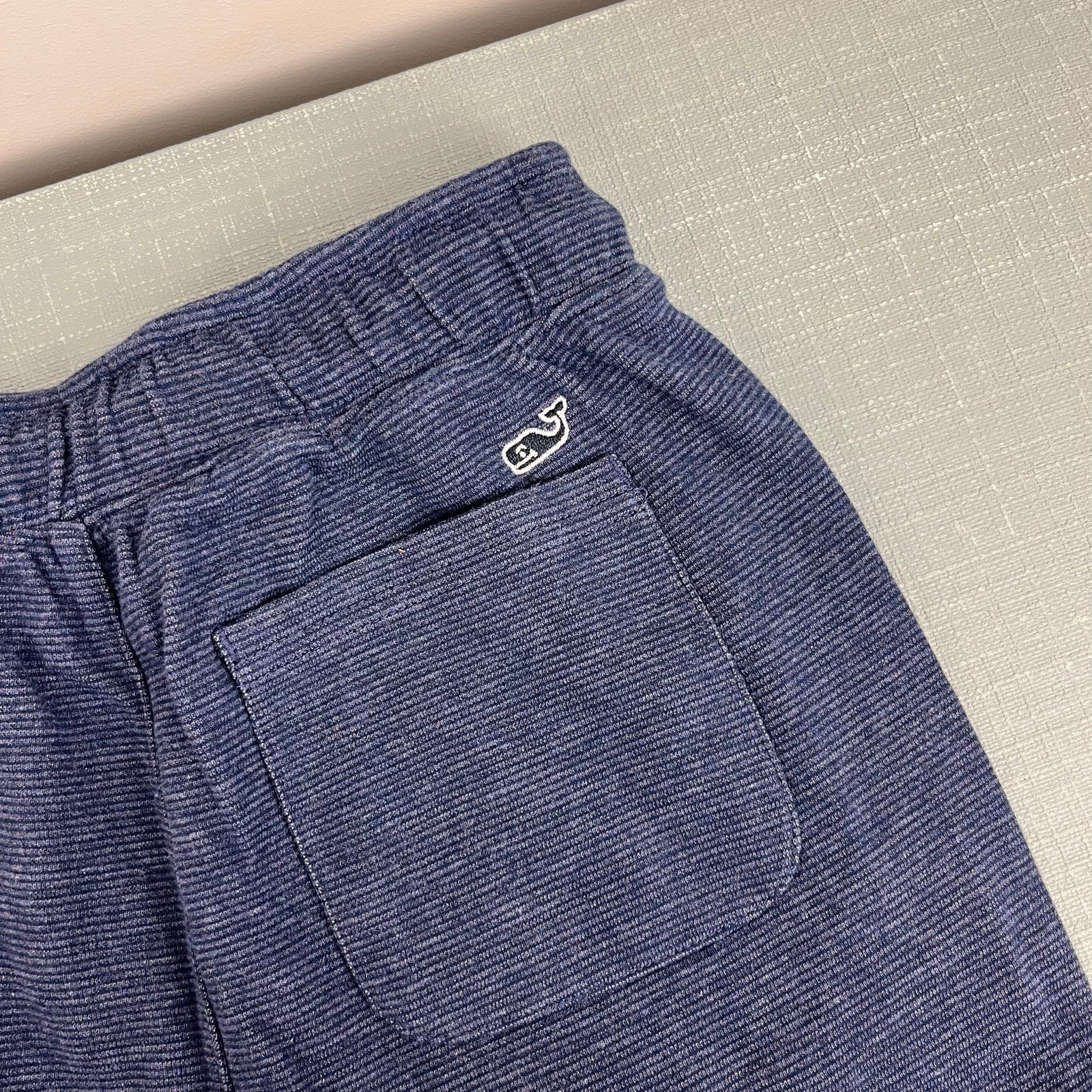 Vineyard Vines Boys' Saltwater Shorts Deep Bay Blue Small 8-10 NWT