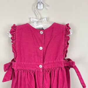 Bella Bliss Pink Corduroy Berkley Overalls 24 Months