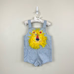 Load image into Gallery viewer, Vintage Cradlecraft Applique Lion Sunsuit 24 Months
