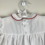 Load image into Gallery viewer, Vintage Hand Smocked by Imperial White Christmas Dress 4T
