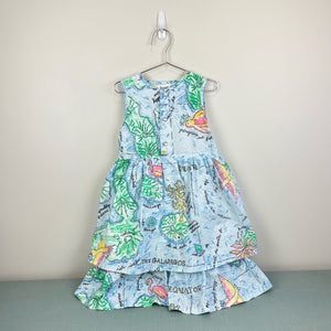 Vintage Bravo! Canada Tropical Dress 7