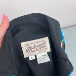 Load image into Gallery viewer, Rockmount Ranch Wear Kids Space Cowboy Western Shirt Black Turquoise S NWT
