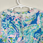 Load image into Gallery viewer, Lilly Pulitzer Little Lilly Classic Shift Dress Multi Dream Team 8
