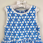 Load image into Gallery viewer, Lilly Pulitzer Girls Sun Dress Coastal Blue Starfruit 7
