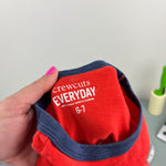 Load image into Gallery viewer, Crewcuts Long Sleeve Red Soccer T-shirt 6-7
