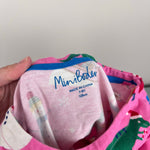 Load image into Gallery viewer, Mini Boden Long Sleeve Fun Jersey Dress Petal Pink Festive Friends 7-8 NWOT
