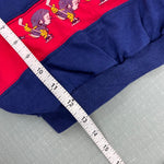Load image into Gallery viewer, Vintage Healthtex Navy Red Hockey Sweatshirt 4T USA
