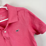 Load image into Gallery viewer, Vineyard Vines Short Sleeve Pink Polo Shirt 5T
