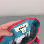 Load image into Gallery viewer, Mini Boden Fun Print Cotton Jersey Skort Blue Ice Cream Animals 6-7
