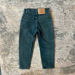 Load image into Gallery viewer, Vintage Levi's 550 Relaxed Fit Regular Orange Tab Green Jeans 6
