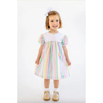 Load image into Gallery viewer, The Beaufort Bonnet Company Brigantine Dress Southhampton Stripe 5T NWT
