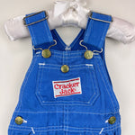 Load image into Gallery viewer, Vintage Liberty Cracker Jack Overalls Blue 12 Months USA
