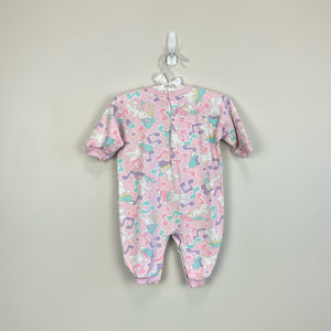 Vintage Soupcon Musical Bunny Romper 6-9 Months USA