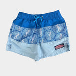 Load image into Gallery viewer, Vineyard Vines Chappy Swim Trunk Blue Seahorses 4T
