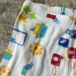 Load image into Gallery viewer, Hanna Andersson White Vacation Pajamas 130 cm 8
