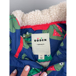 Load image into Gallery viewer, Mini Boden Borg Lined Anorak Jacket Twilight Frogs 2-3 NWT
