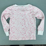 Load image into Gallery viewer, Joy Street Pink Cape Cod Two Piece Kids Pajamas 4T
