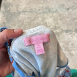 Load image into Gallery viewer, Lilly Pulitzer Girls Ruffle Romper Low Tide Blue Anchors Away XL 12-14
