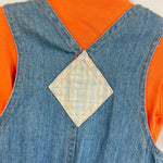 Load image into Gallery viewer, Vintage B2 Beluga Boyswear Orange Blue Shortall Set 3-6 Months NWT
