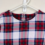 Load image into Gallery viewer, Vineyard Vines Nantucket Tartan Knit Dress Marshmallow Plaid M 12-14
