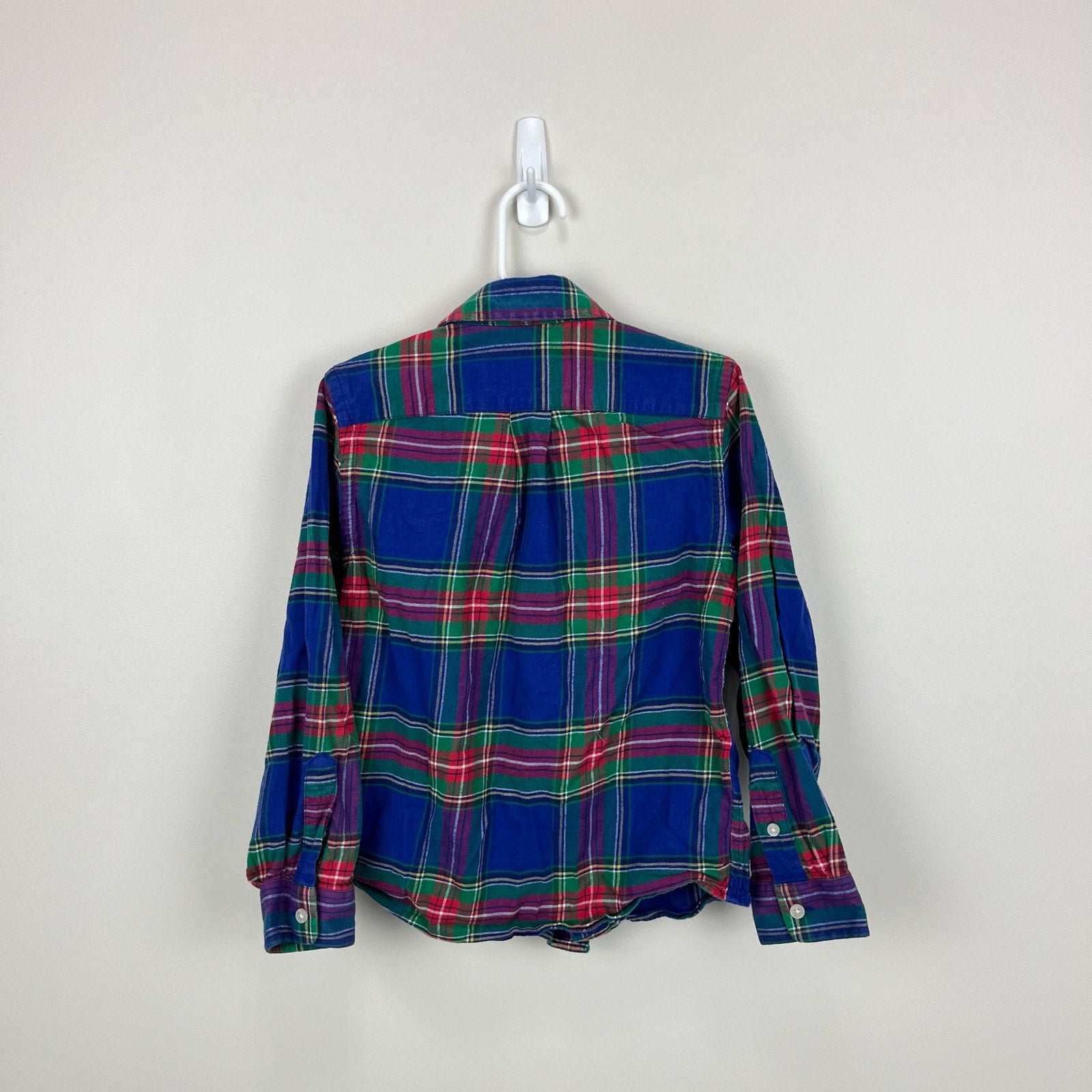 Vineyard Vines Plaid Flannel Whale Shirt 5T