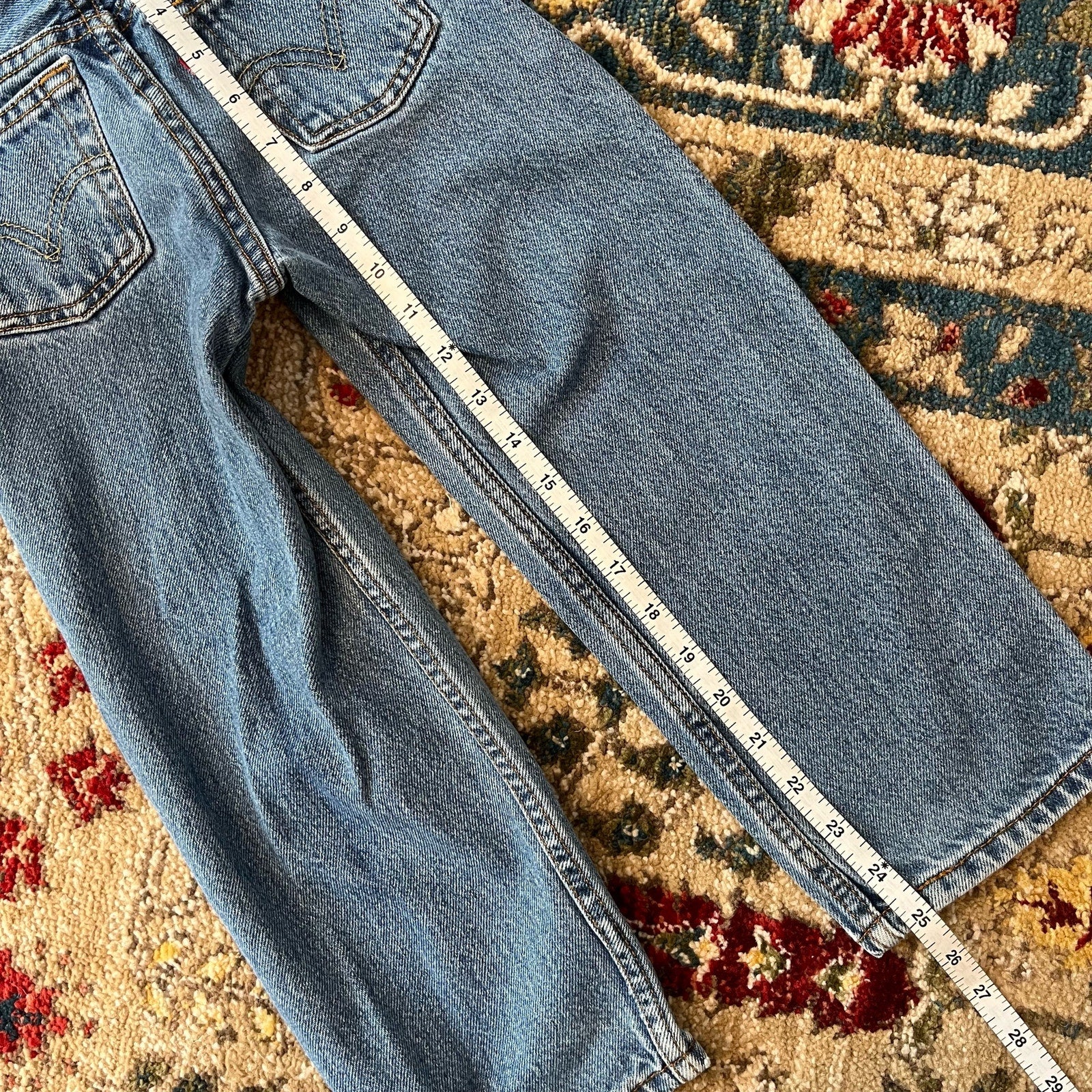 Levi's 550 Relaxed Fit Blue Jeans 5T