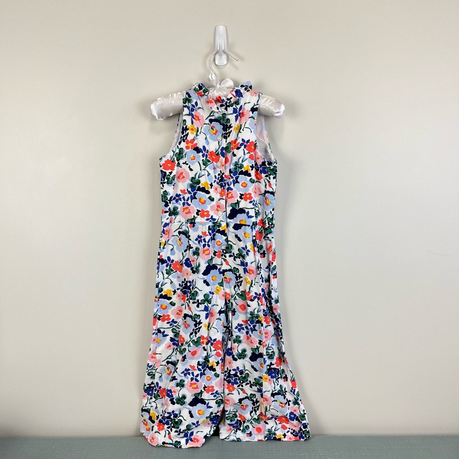 Janie and Jack Floral Jumpsuit 4T