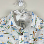 Load image into Gallery viewer, Caribbean Joe Kids Short Sleeve Collared Beach Shirt S 5/6
