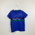 Load image into Gallery viewer, Mini Boden Short Sleeve Skateboarding Duck Tee Shirt 7-8
