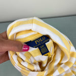 Load image into Gallery viewer, Ralph Lauren Kids Striped Cotton Hoodie Empire Yellow 3T
